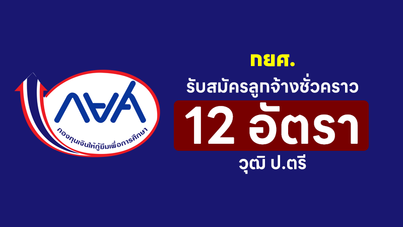 กองทุนเงินให้กู้ยืมเพื่อการศึกษา