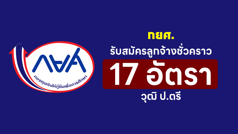 กองทุนเงินให้กู้ยืมเพื่อการศึกษา